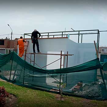 Construcción Caseta de Viligancia  