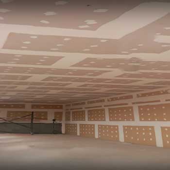 Construcción de Auditorio en Drywall