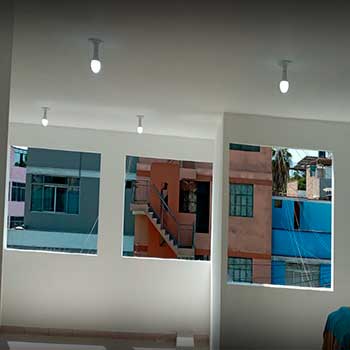 Construcción de 5 Habitaciones con baño para Hotel