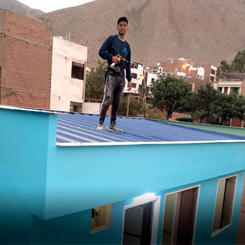 Instalación de Techos en Aluzinc